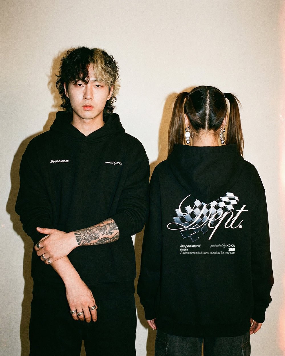 The Dept Hoodie // BLACK - KOKA Dept.