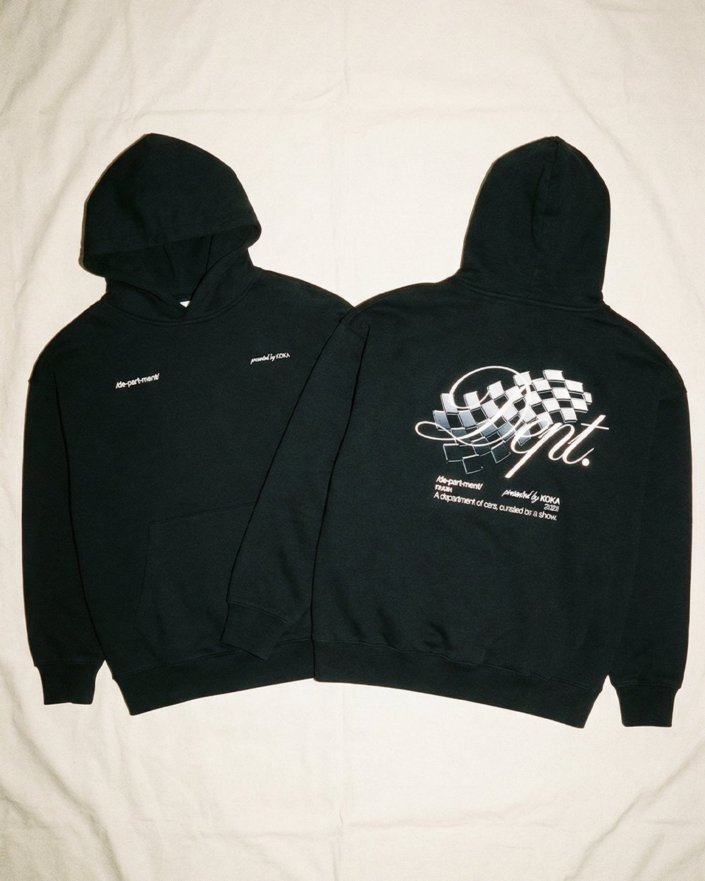 The Dept Hoodie // BLACK - KOKA Dept.