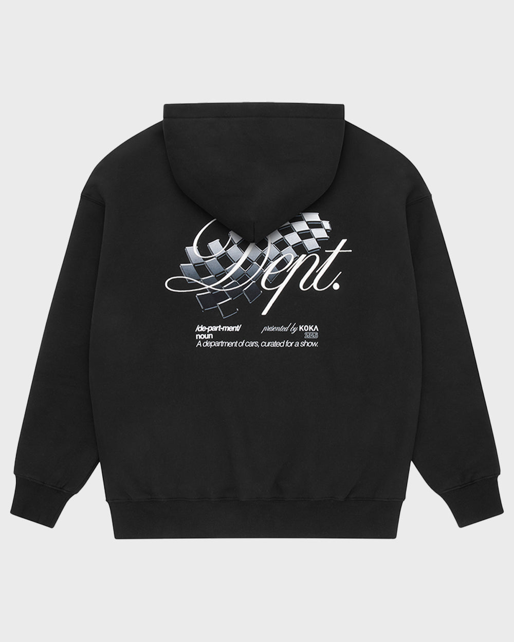 The Dept Hoodie // BLACK
