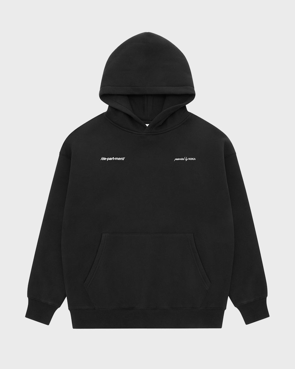 The Dept Hoodie // BLACK - KOKA Dept.