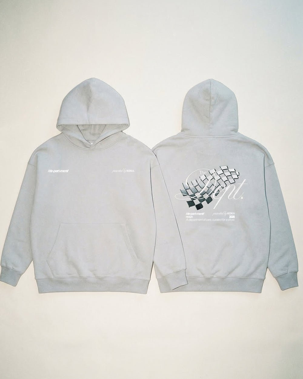 The Dept Hoodie // Nardo GREY - KOKA Dept.