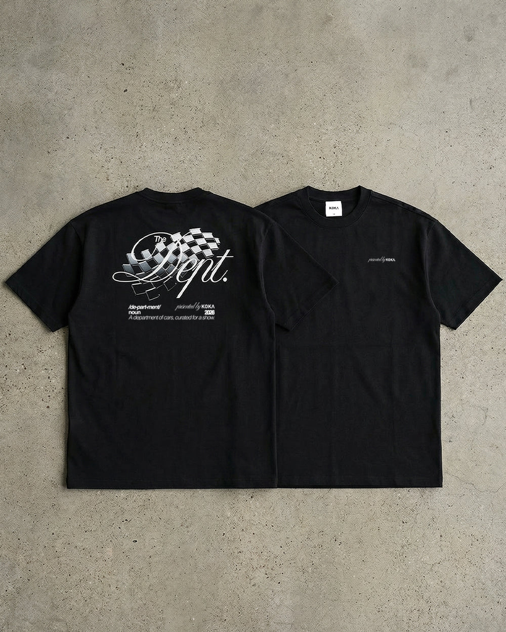 The Dept T Shirt // Black - KOKA Dept.