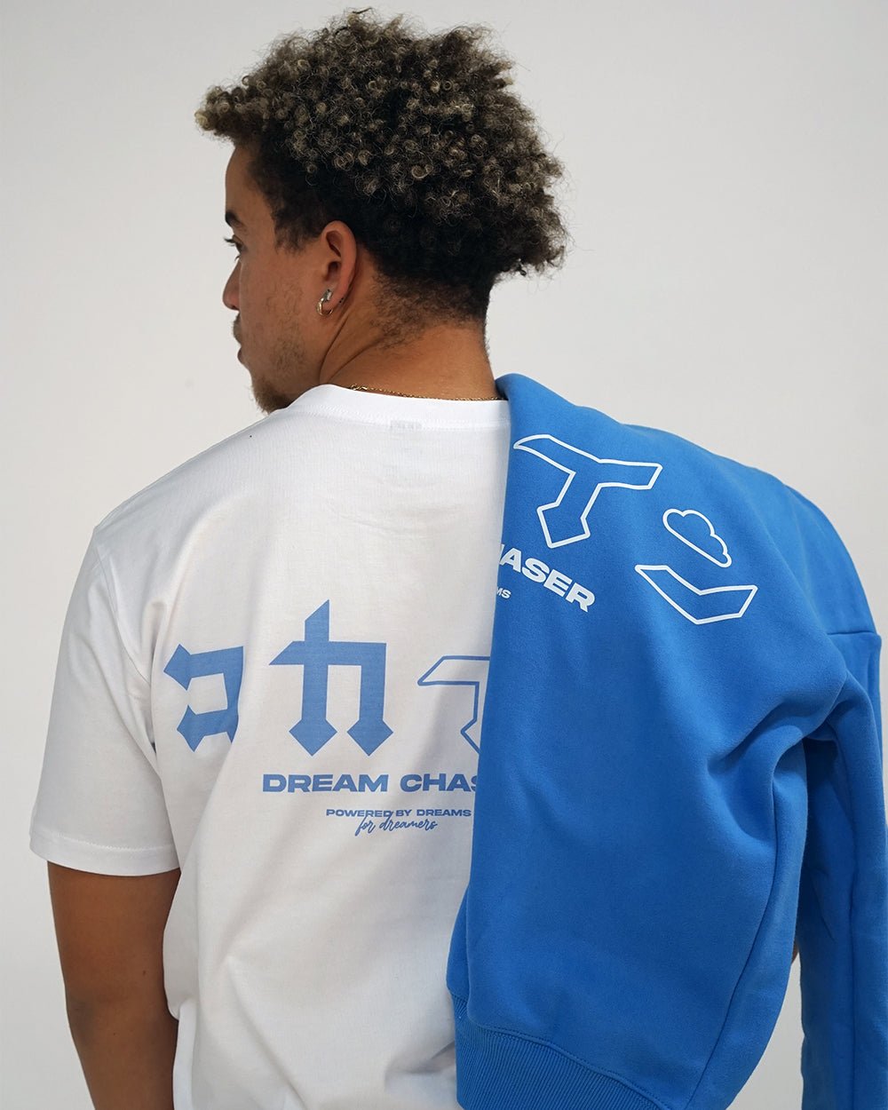 "Dream Chaser" T Shirt // Blue / White - KOKA Dept.
