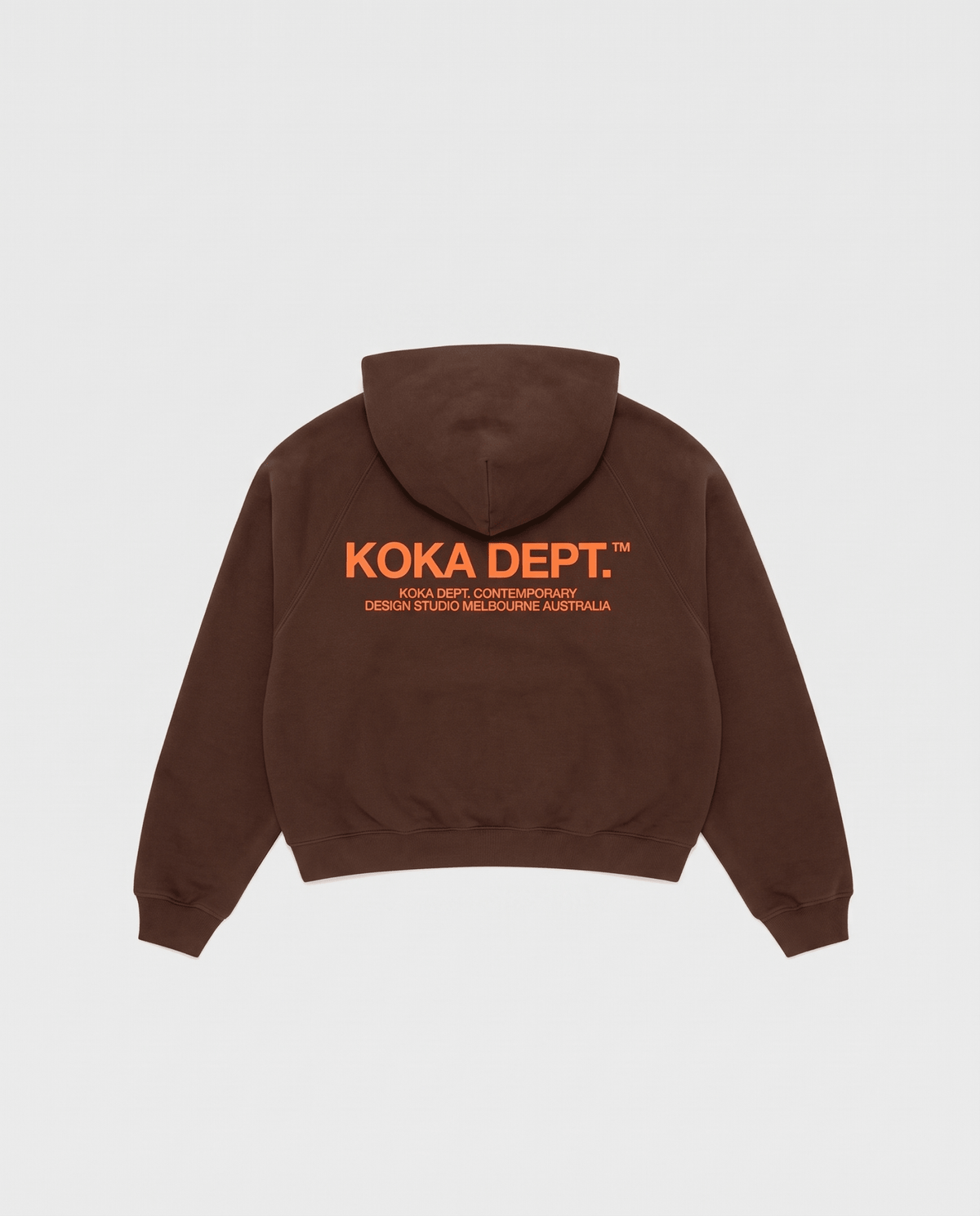 Core Zip Up Hoodie - Coffee - KOKA Dept.