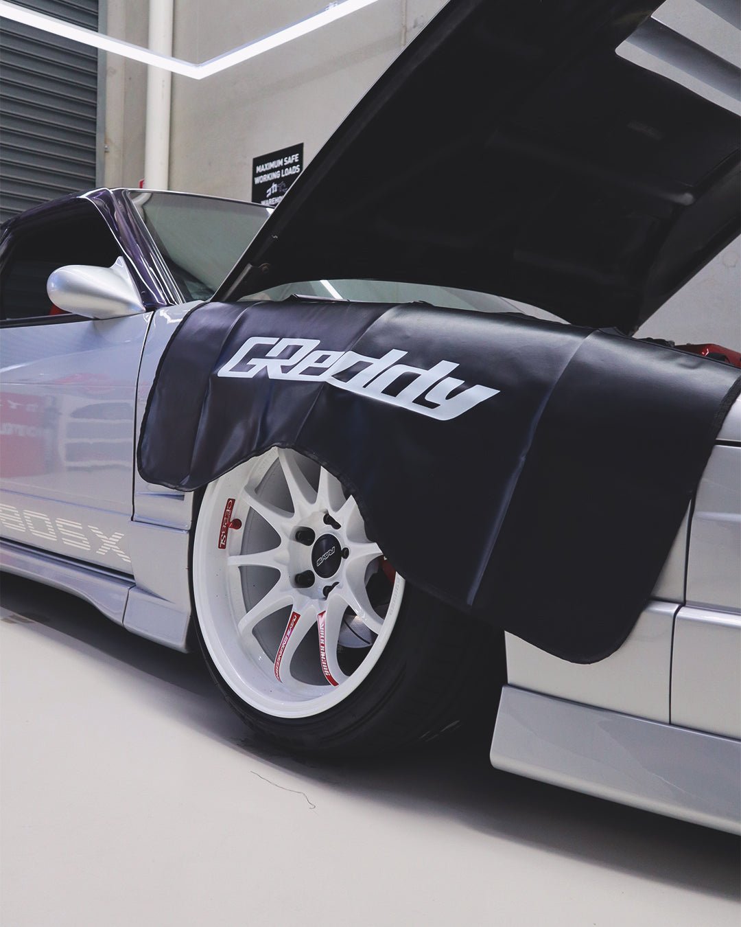 GReddy Front End Scratch Guard Set - Black - KOKA Dept.