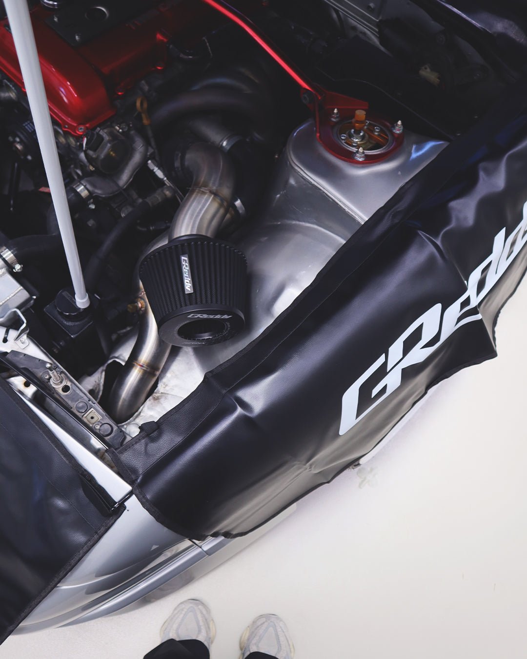 GReddy Front End Scratch Guard Set - Black - KOKA Dept.