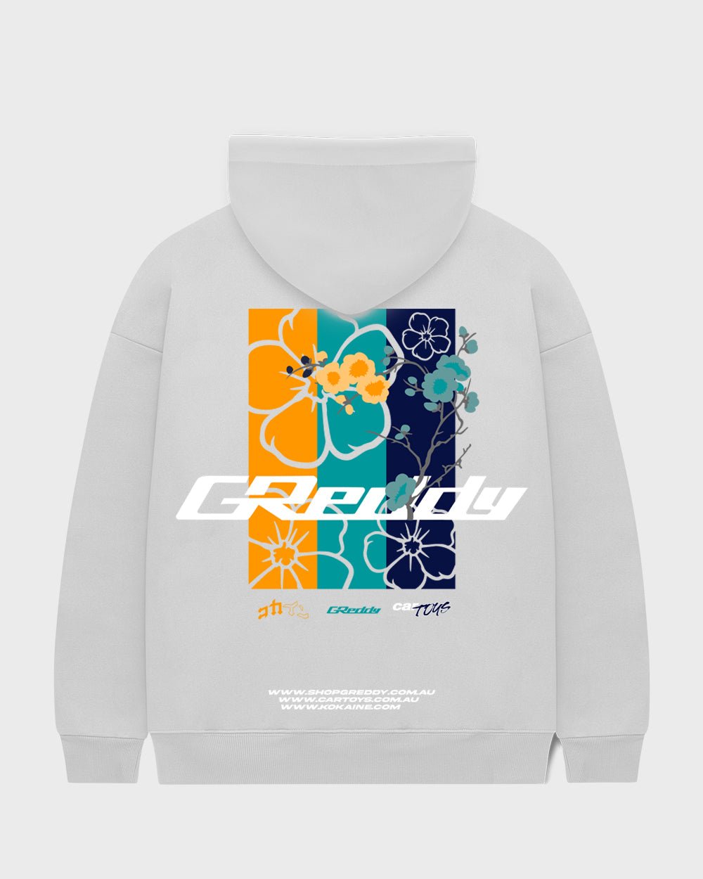 "GReddy" Collab Hoodie // NARDO GREY - KOKA Dept.