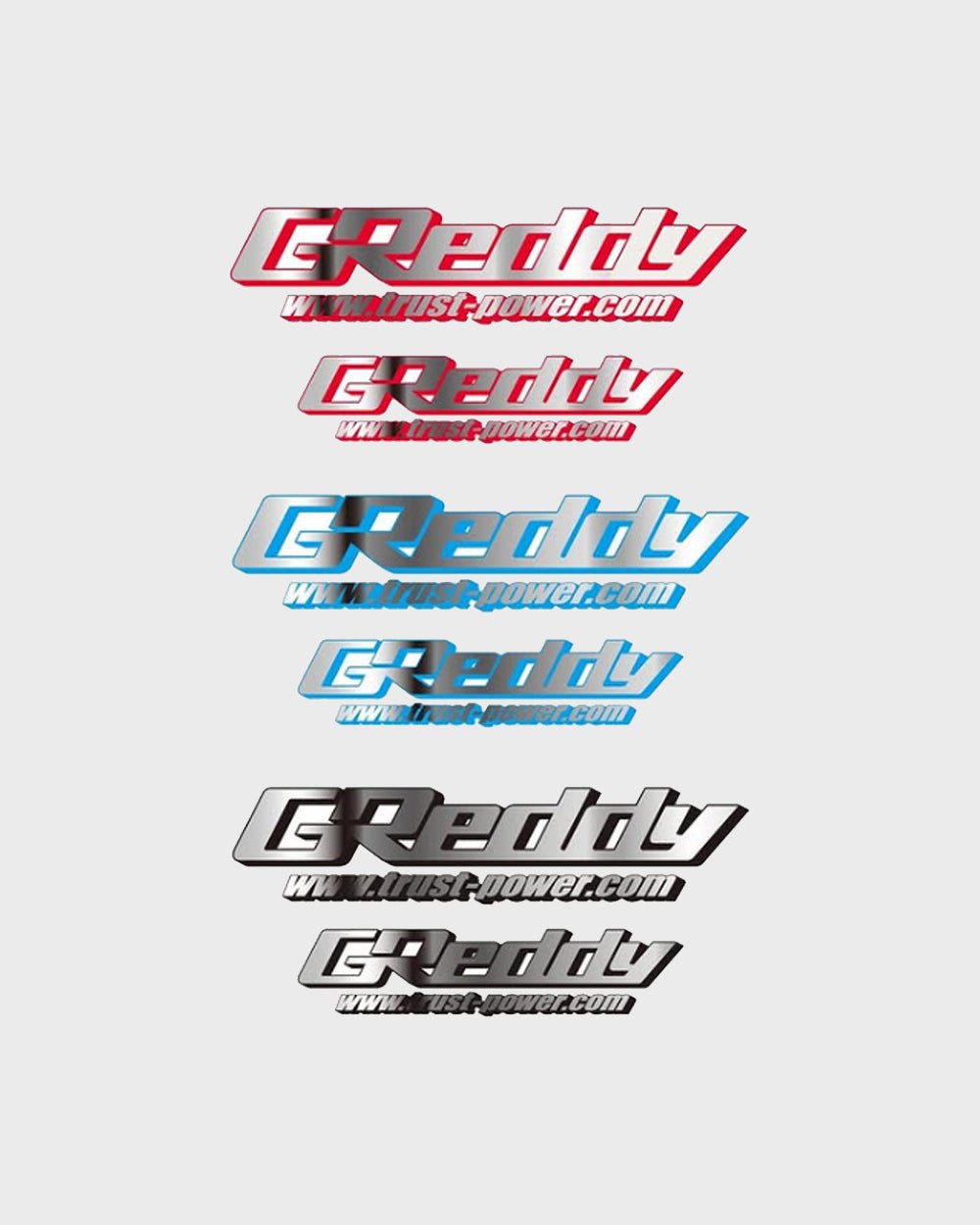 GReddy Mirror Sticker - KOKA Dept.