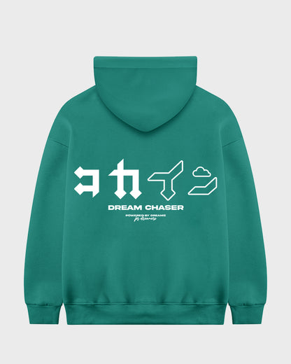 "Dream Chaser" Hoodie // Forest Green
