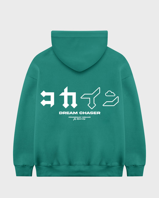 "Dream Chaser" Hoodie // Forest Green