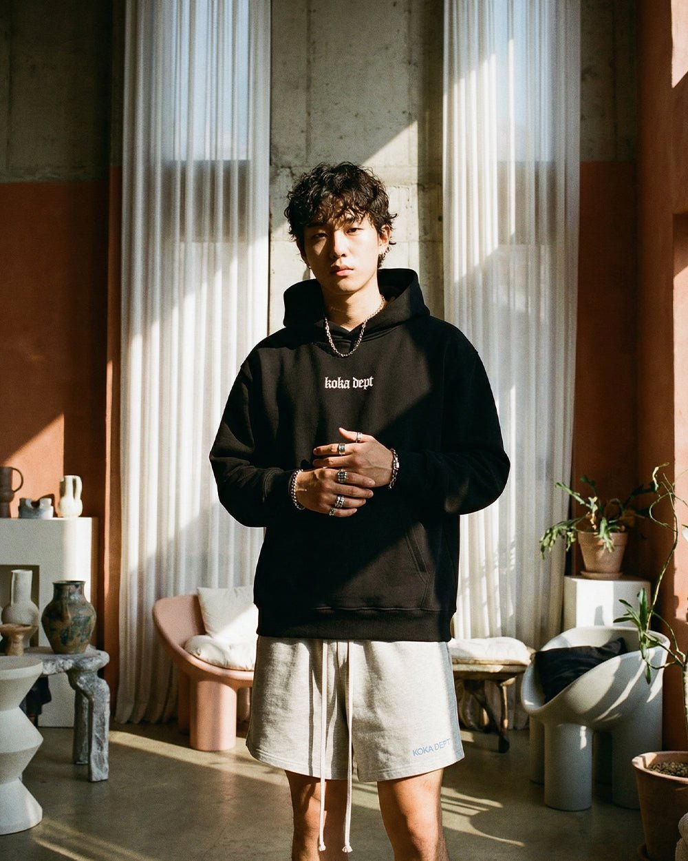 Premium Logo Shorts // GREY - KOKA Dept.