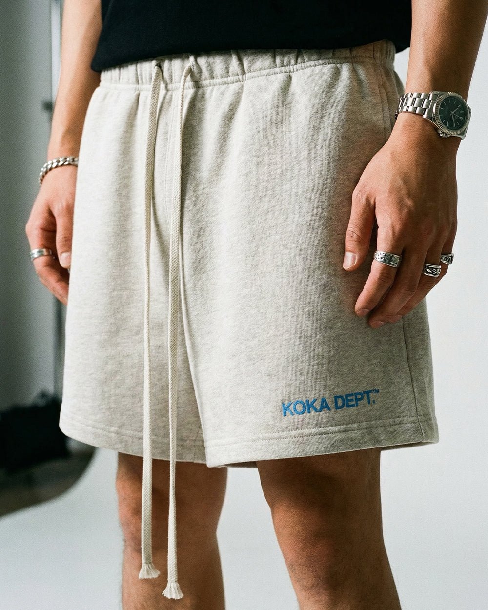 Premium Logo Shorts // GREY - KOKA Dept.