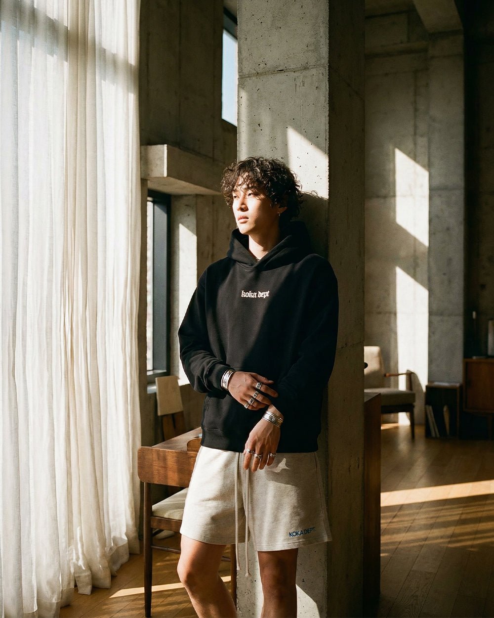 Premium Logo Shorts // GREY - KOKA Dept.