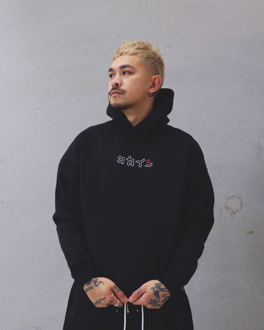 "Hanbun Hannya" Hoodie // BLACK - KOKA Dept.