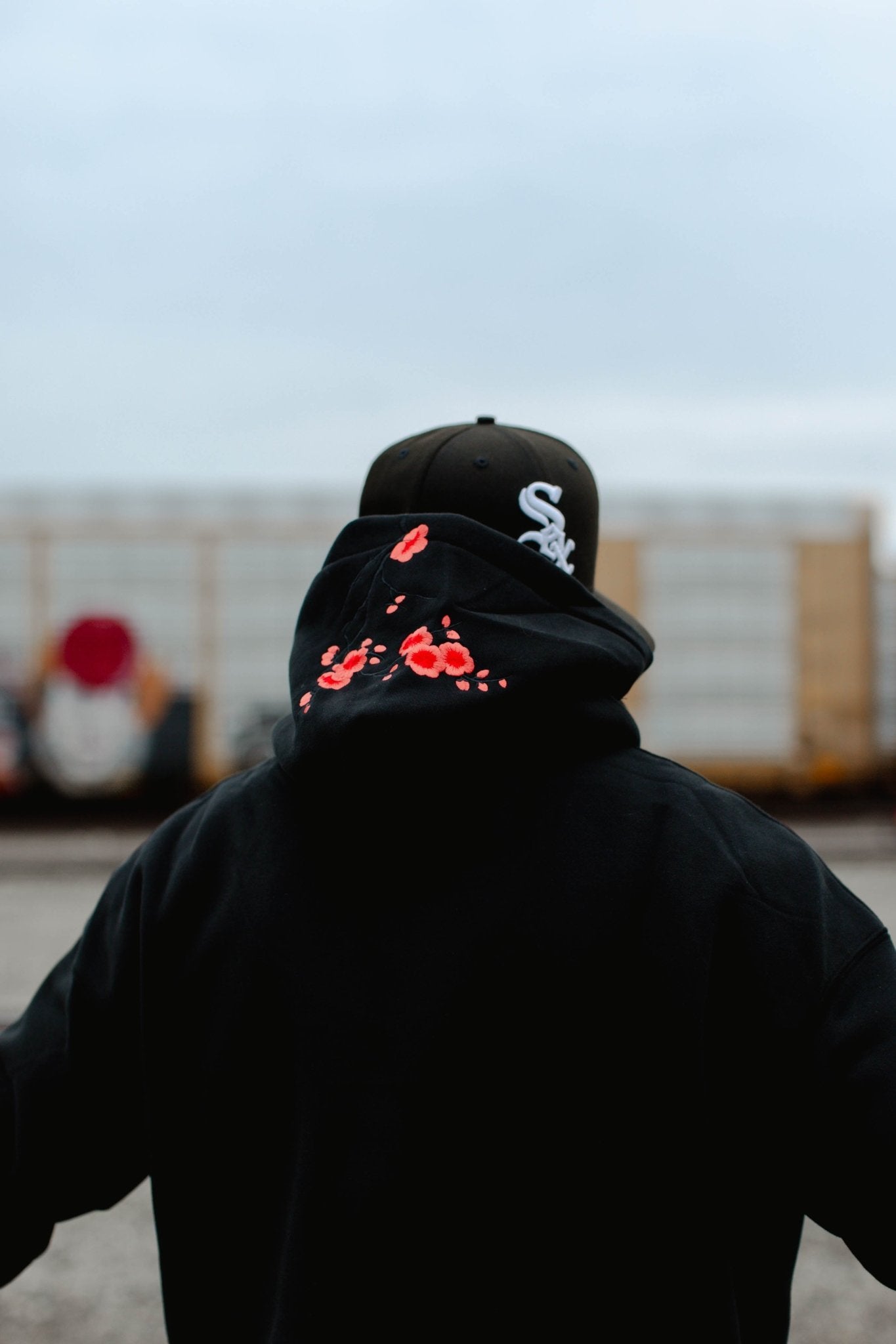 Black / Red Blossom V2 //// Hoodie – KOKA Dept.