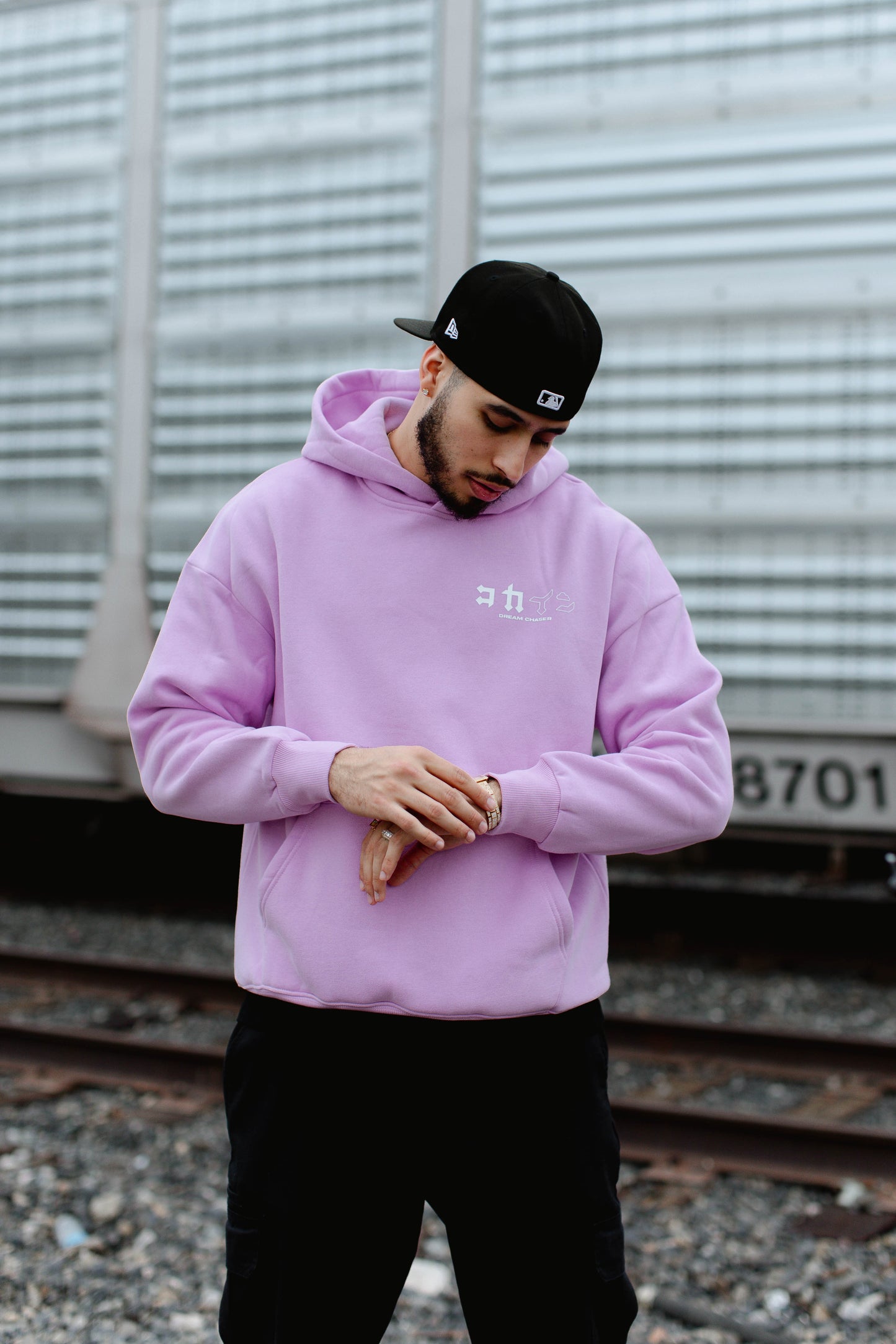 "Dream Chaser" Hoodie // Lavender Purple