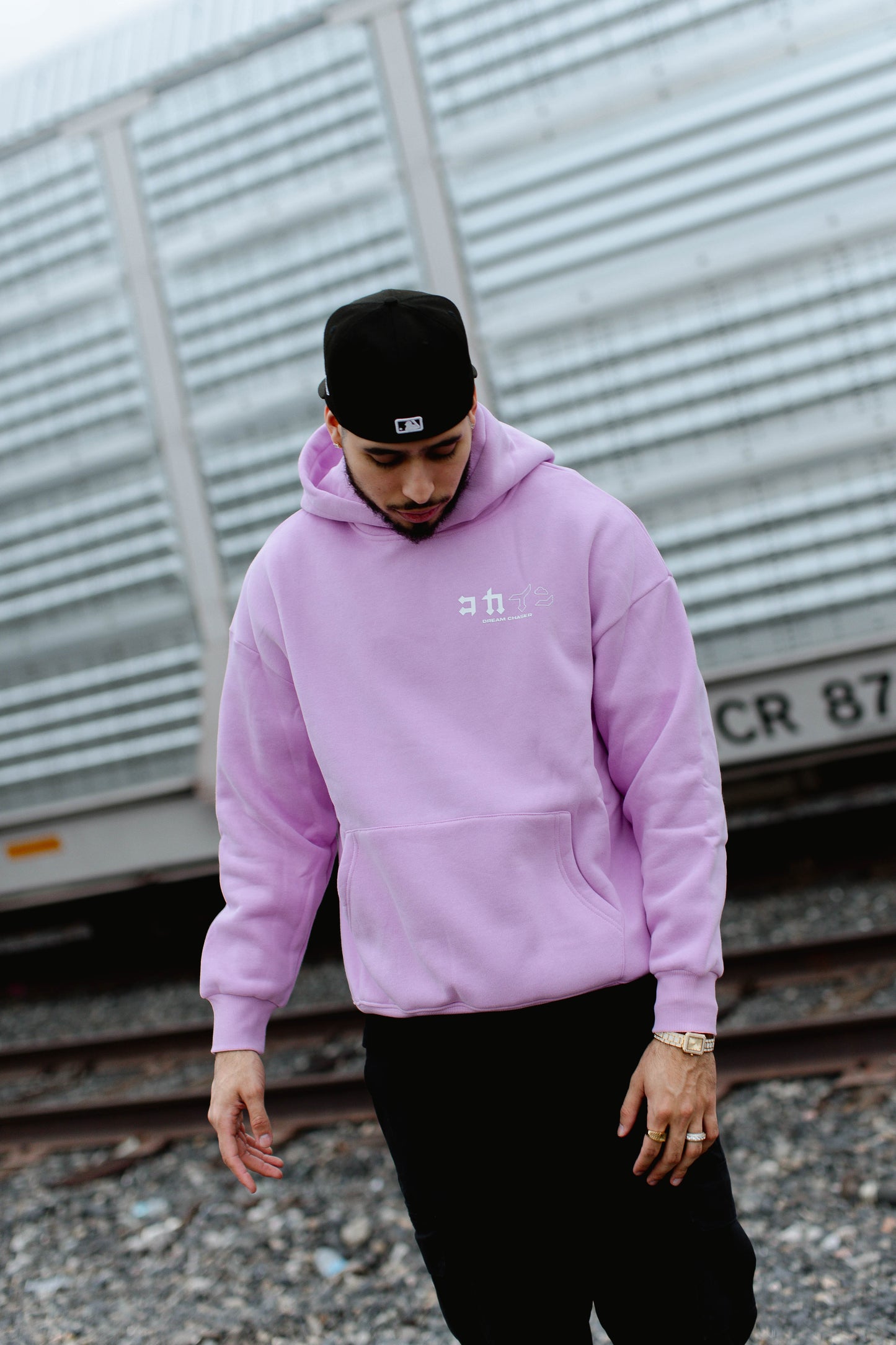 "Dream Chaser" Hoodie // Lavender Purple