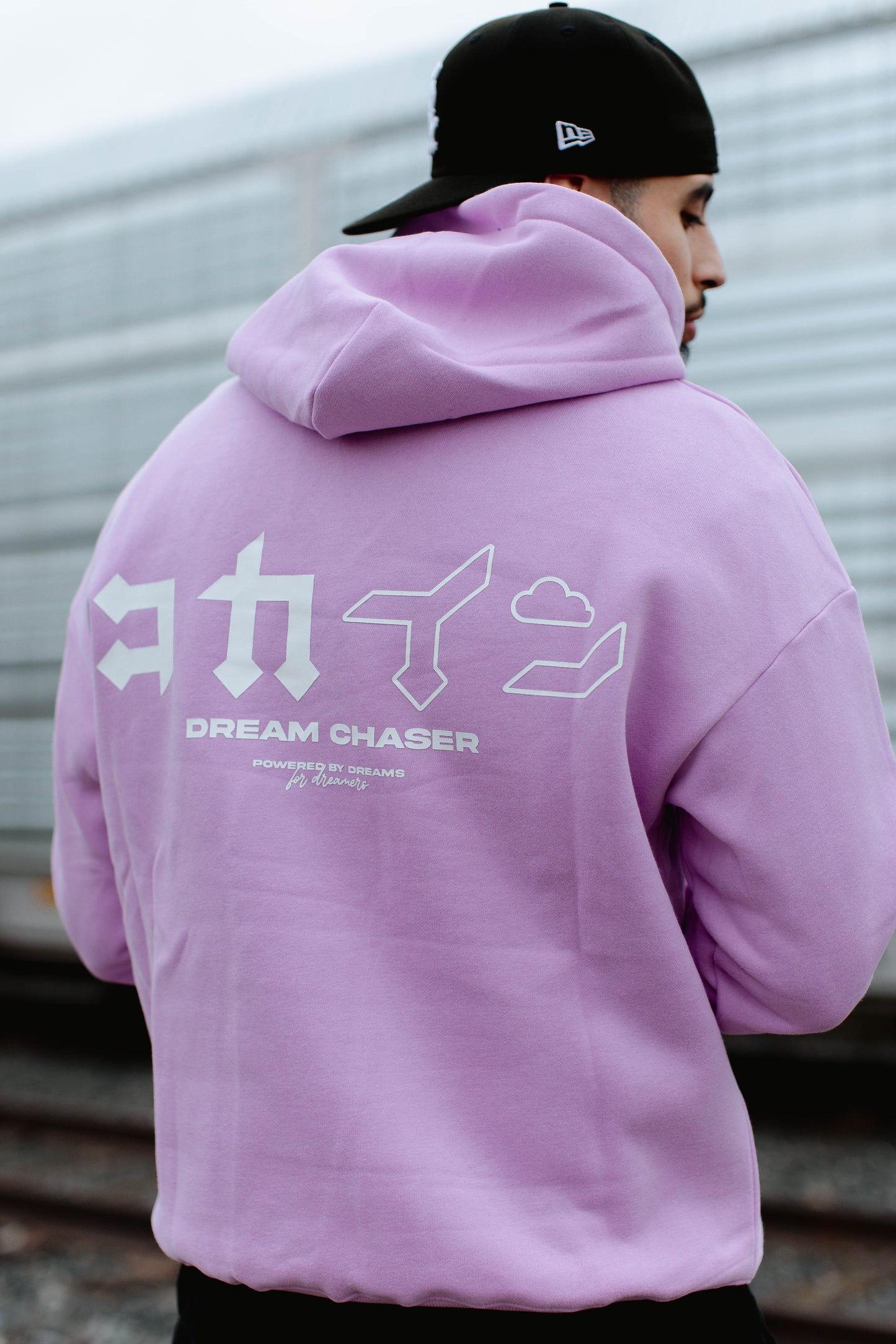 "Dream Chaser" Hoodie // Lavender Purple