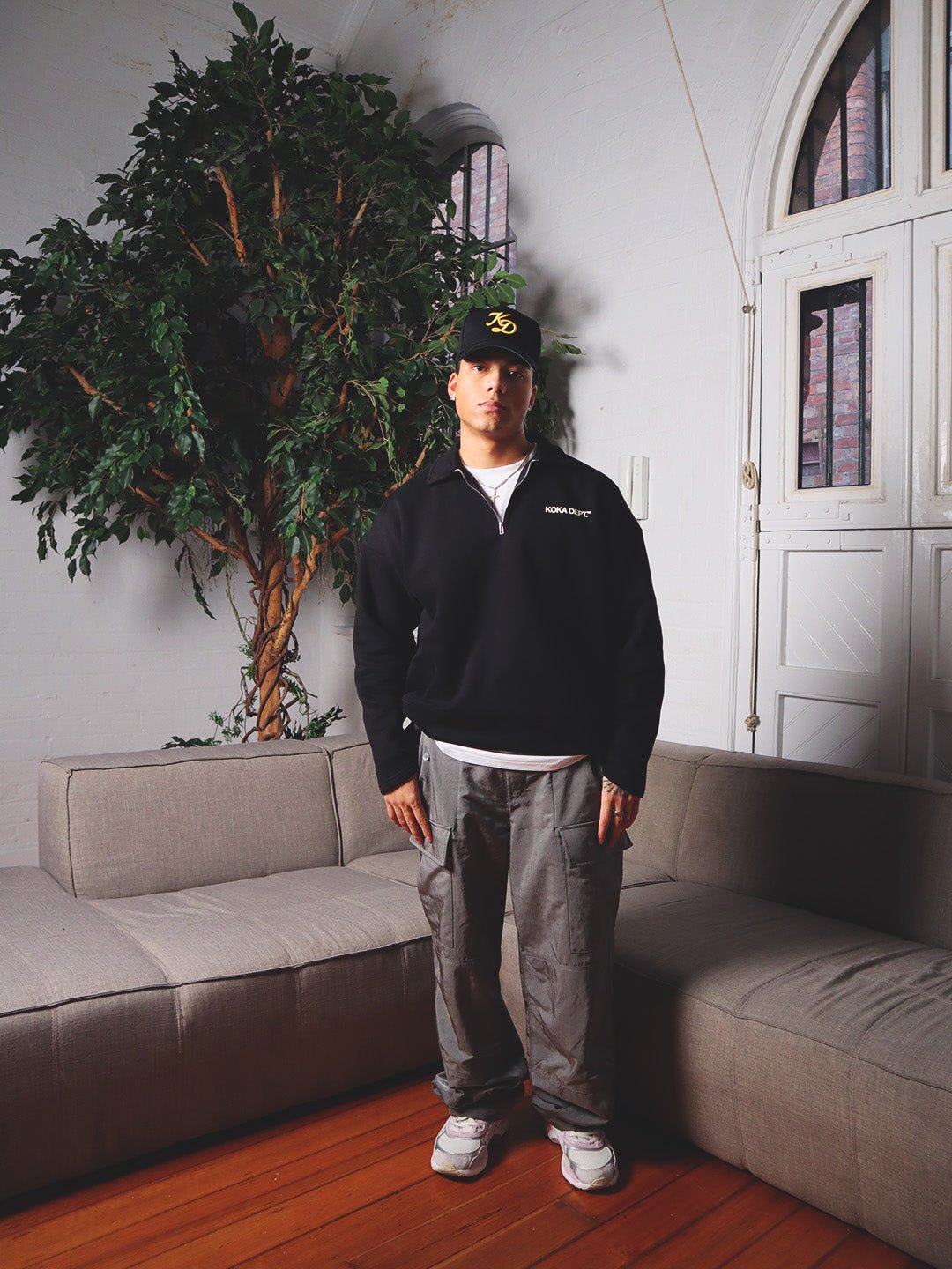Pit Crew Cargo Pants - Grey - KOKA Dept.