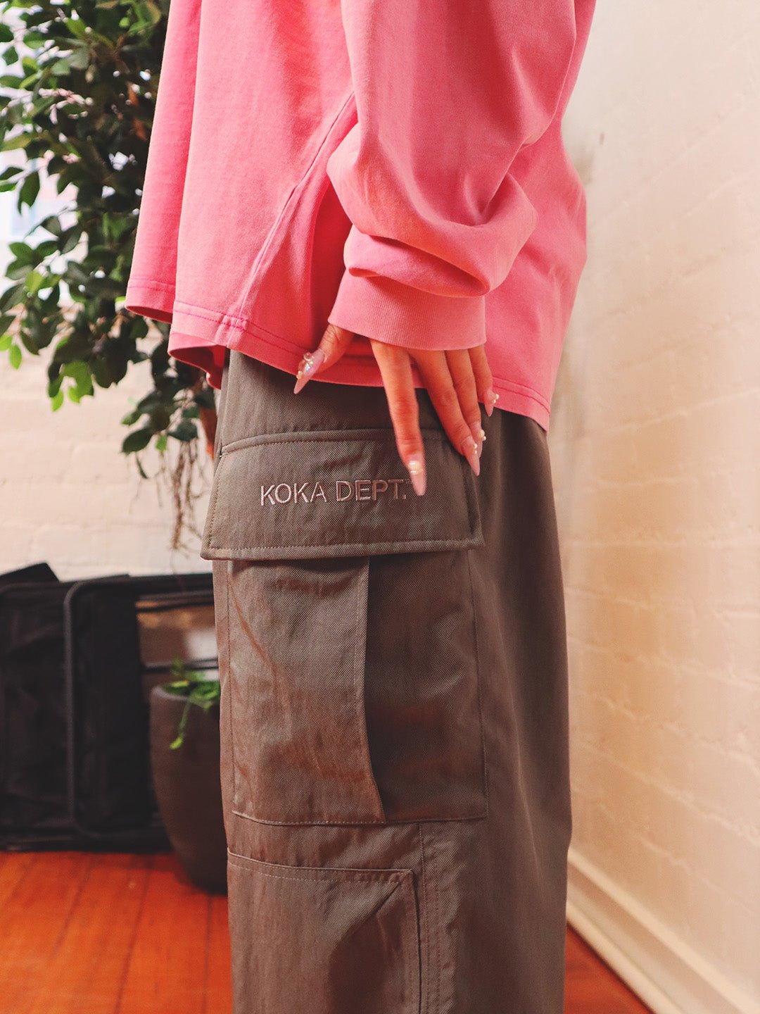 Pit Crew Cargo Pants - Grey - KOKA Dept.