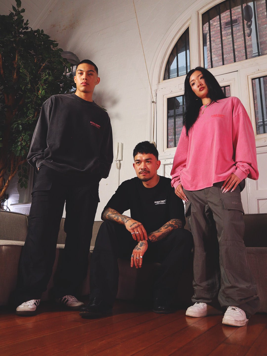 Core Washed Long Sleeve - Pink - KOKA Dept.