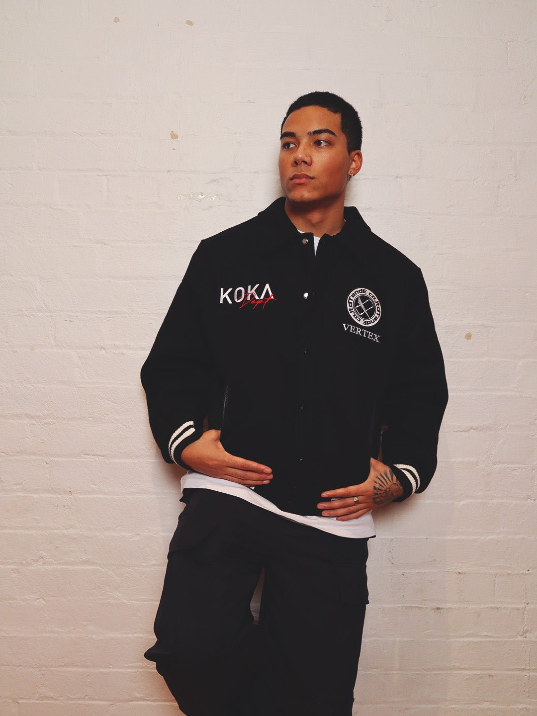 Vertex x KOKA Dept // Varsity Bomber Jacket - KOKA Dept.