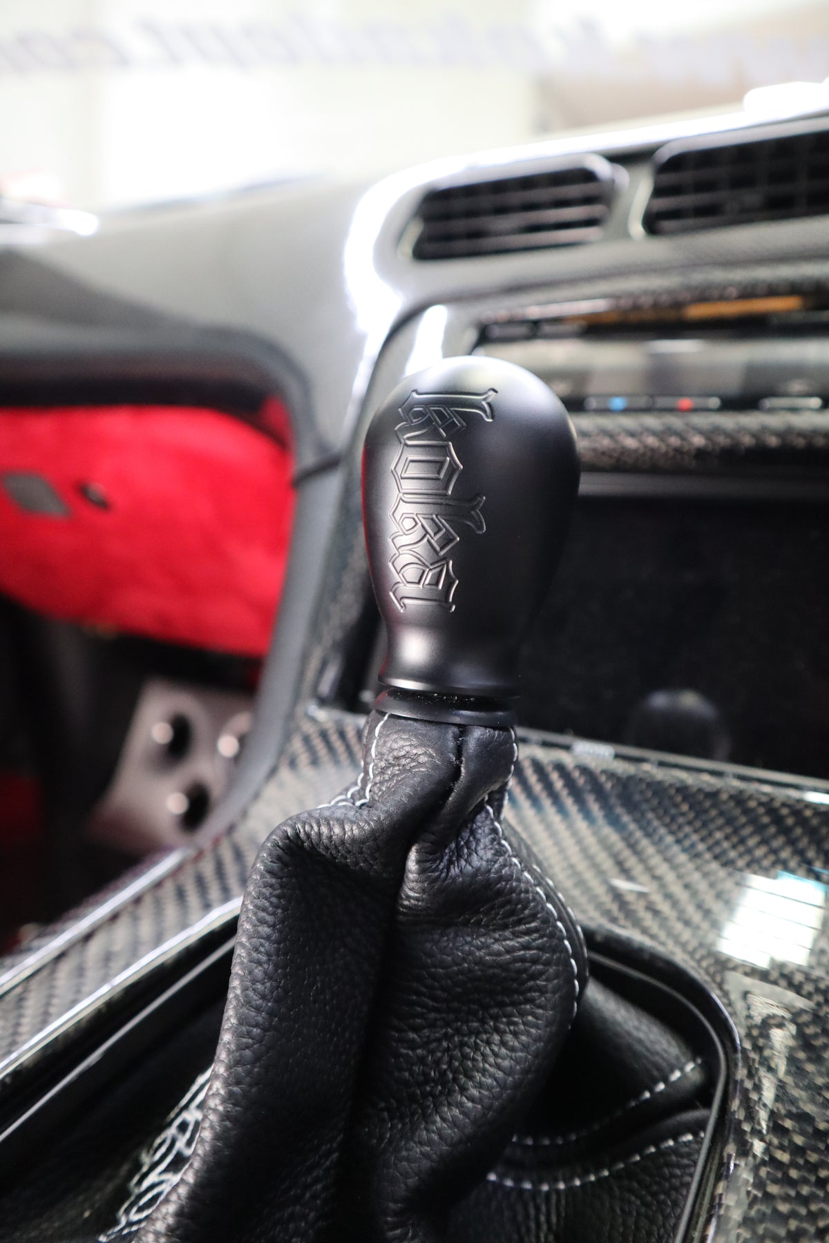 KOKA Dept - Satin Black Weighted Gearknob-2