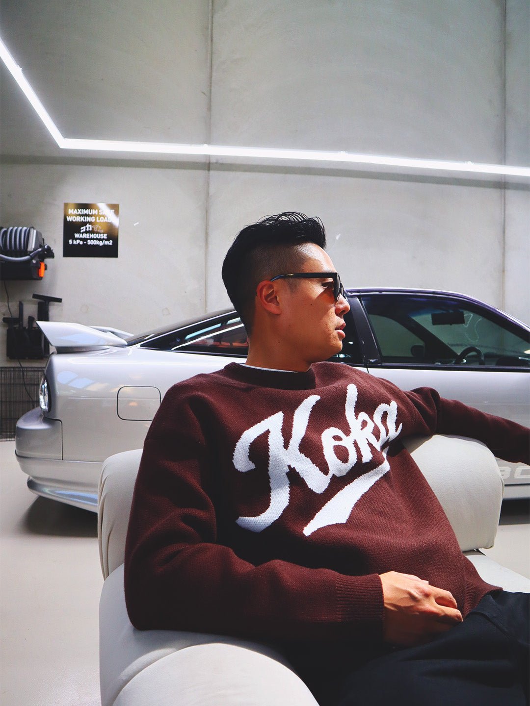 Knit Sweater - Coffee - KOKA Dept.