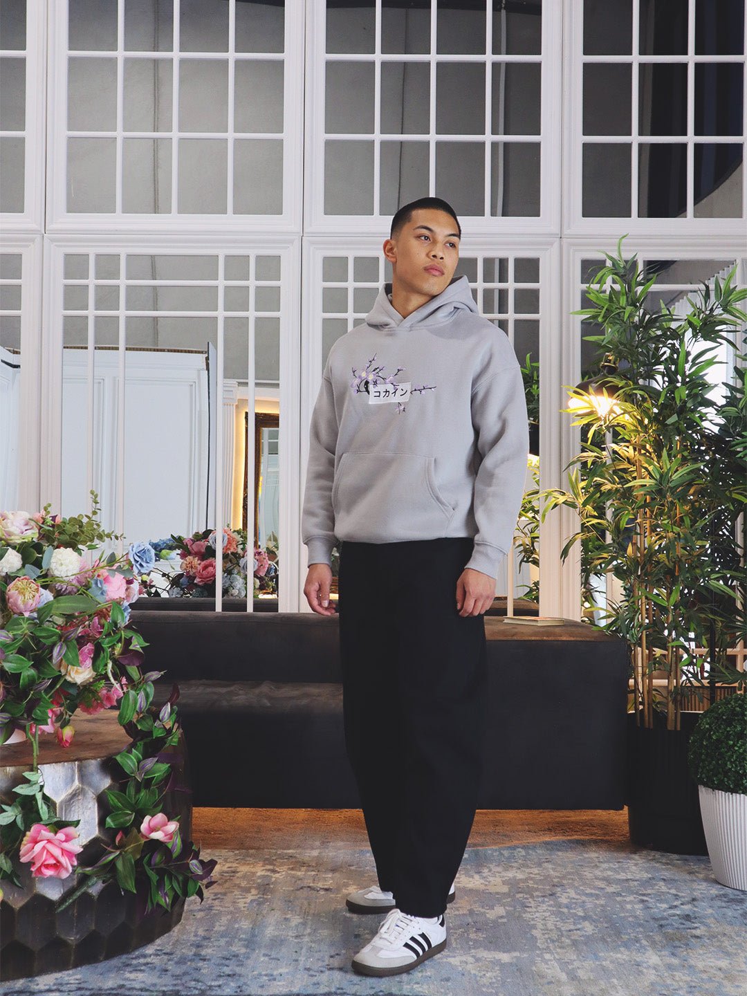 Barrel Leg Pants - Black - KOKA Dept.