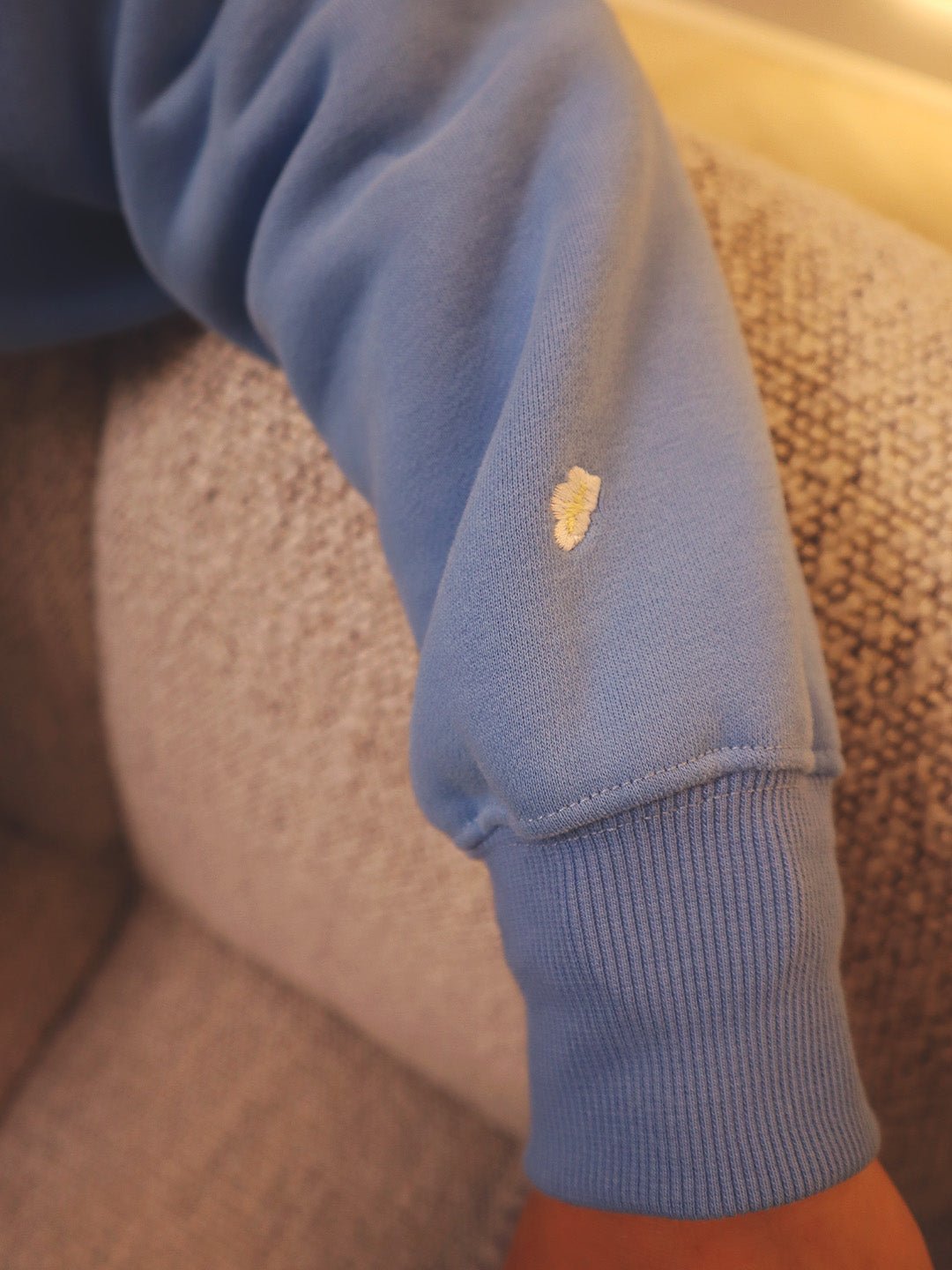 Blue / Yellow & White Blossom //// Hoodie - KOKA Dept.
