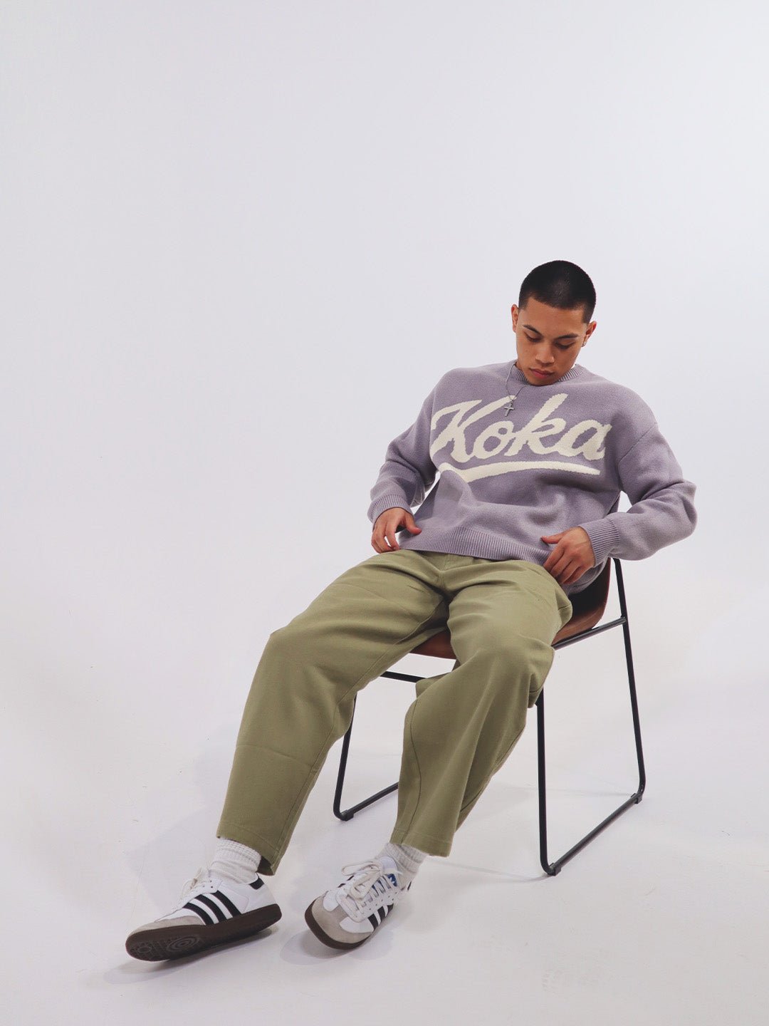 Knit Sweater - Grey - KOKA Dept.