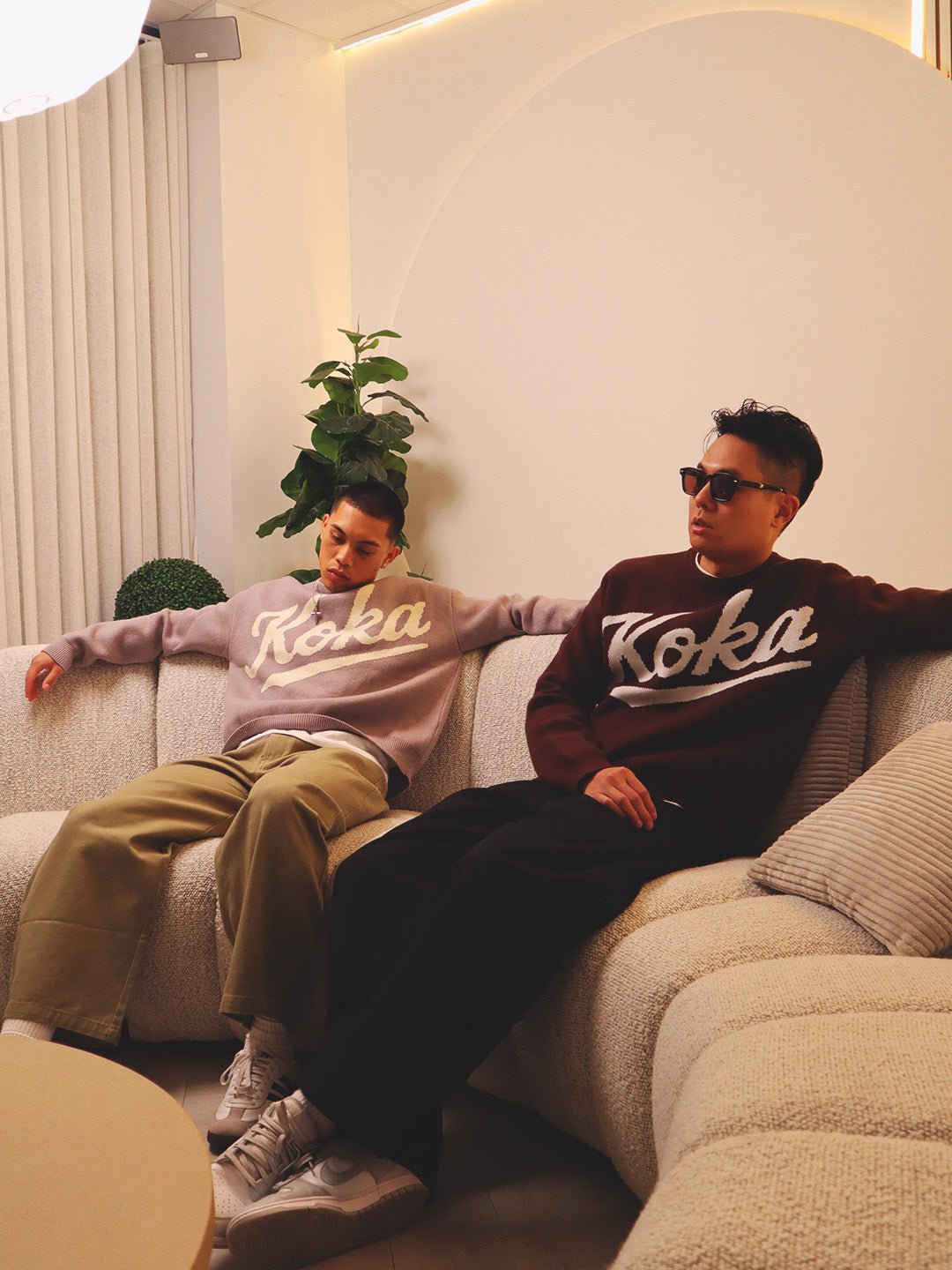 Knit Sweater - Coffee - KOKA Dept.