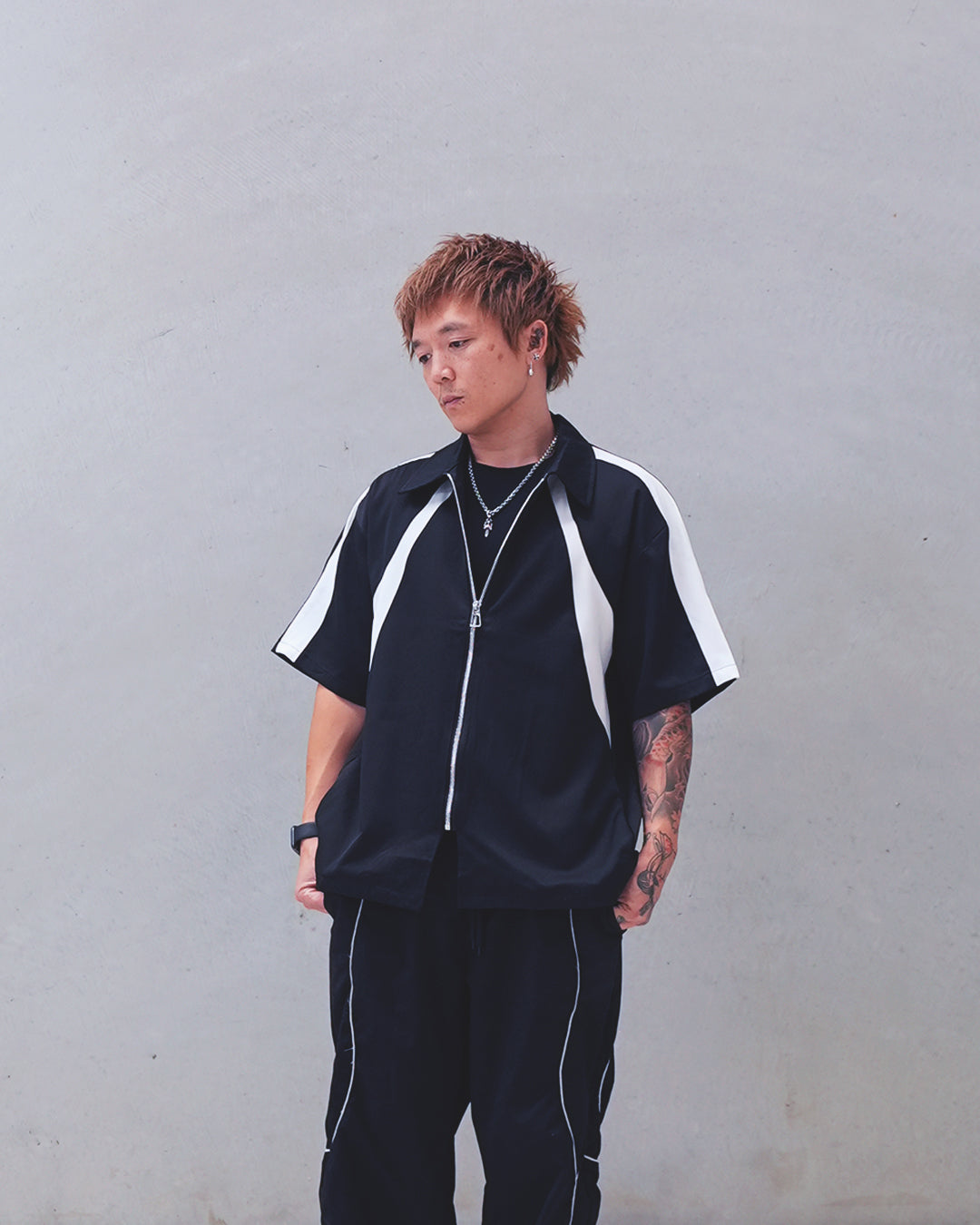 Team Jersey Zip Up ///