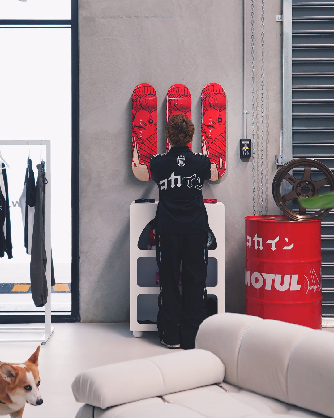 Team Jersey Zip Up ///