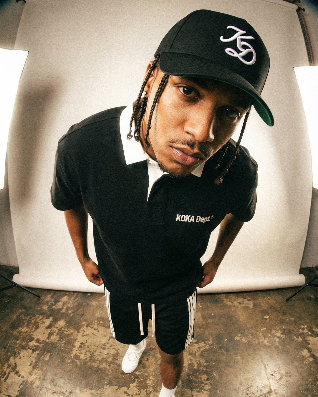 Logo Polo // Black - KOKA Dept.