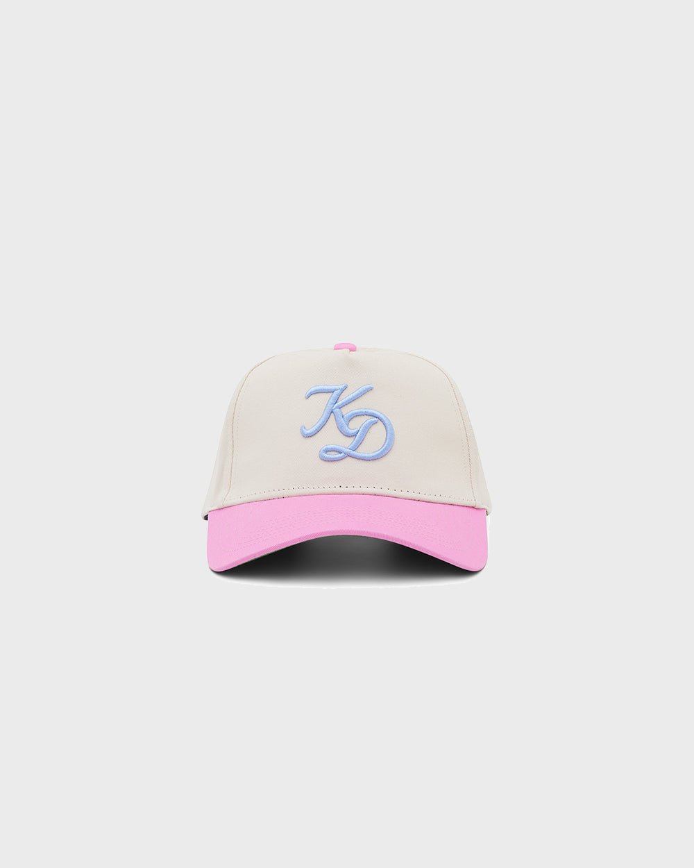 "KD" A-Frame Hat - Cream/Pink - KOKA Dept.