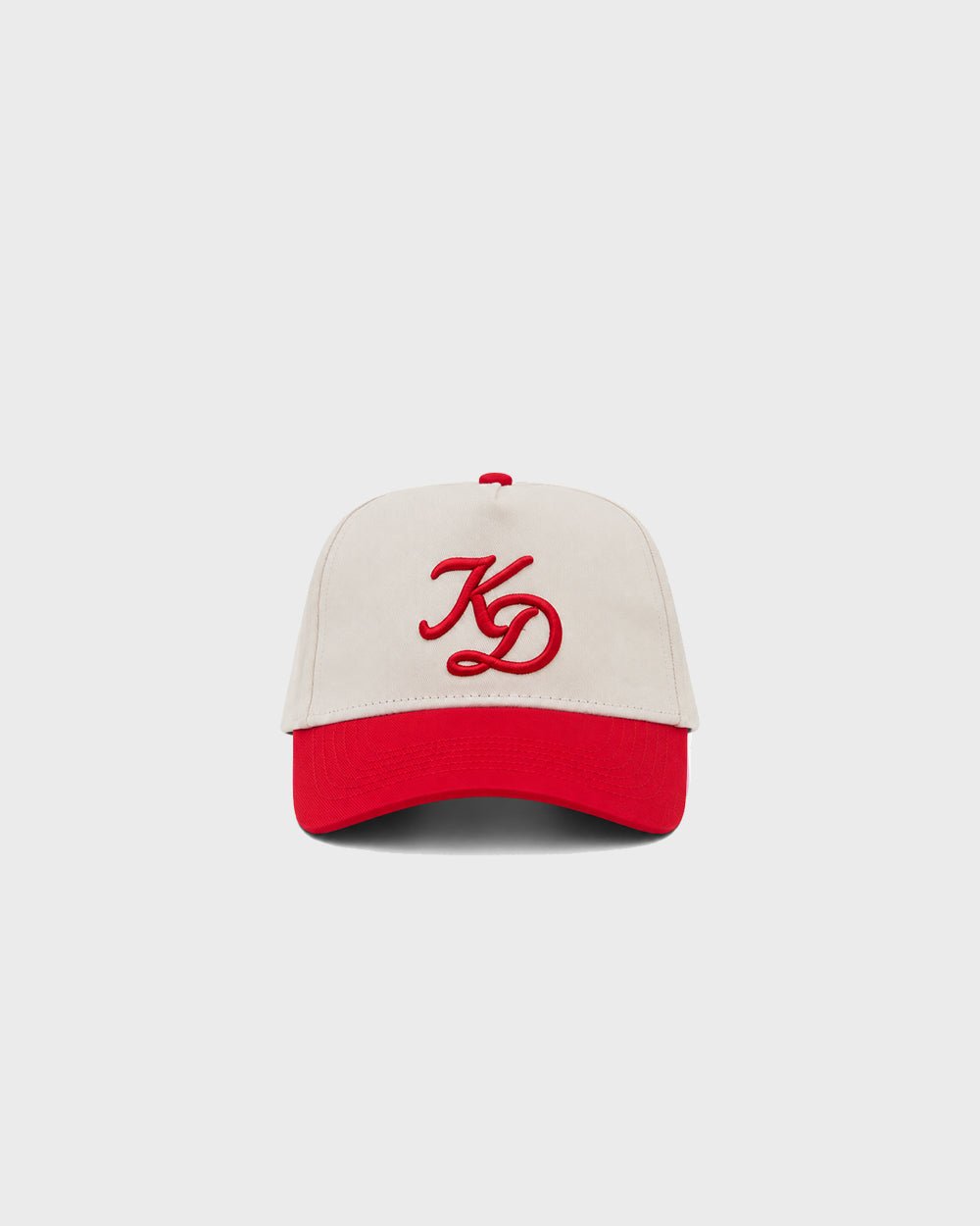 "KD" A-Frame Hat - Red / Cream - KOKA Dept.