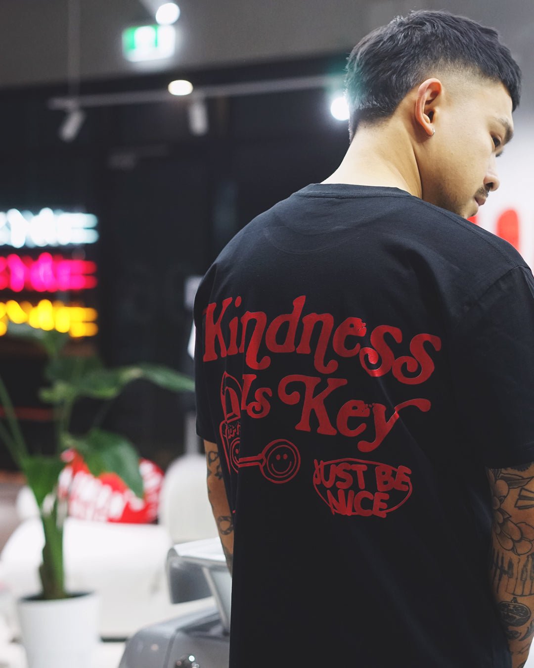 Kindness Is Key T Shirt // Black - KOKA Dept.