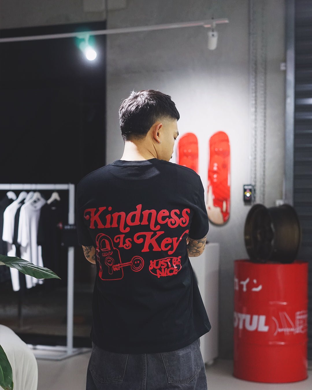 Kindness Is Key T Shirt // Black - KOKA Dept.