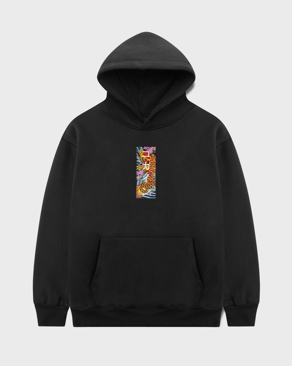 "KOI" Patch Hoodie // BLACK - KOKA Dept.