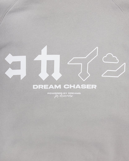 "Dream Chaser" Zip Up Hoodie // NARDO GREY