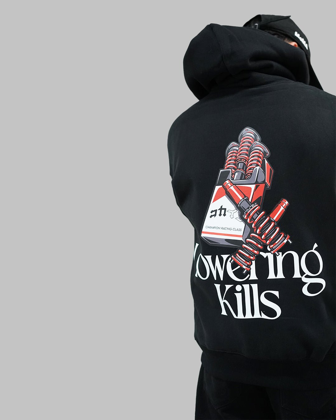 "Lowering Kills" Hoodie // BLACK - KOKA Dept.
