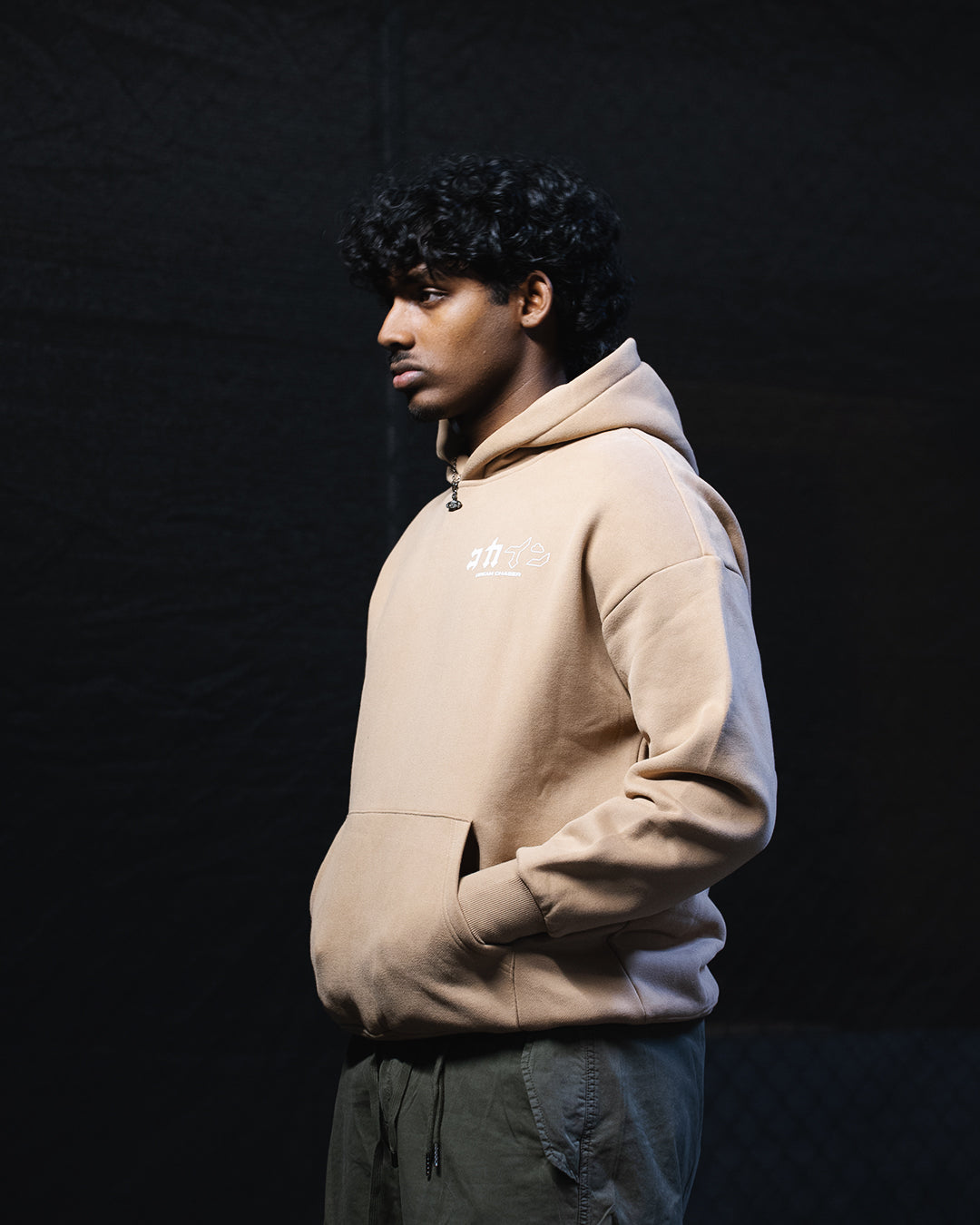 "Dream Chaser" Hoodie // Hojicha Latte