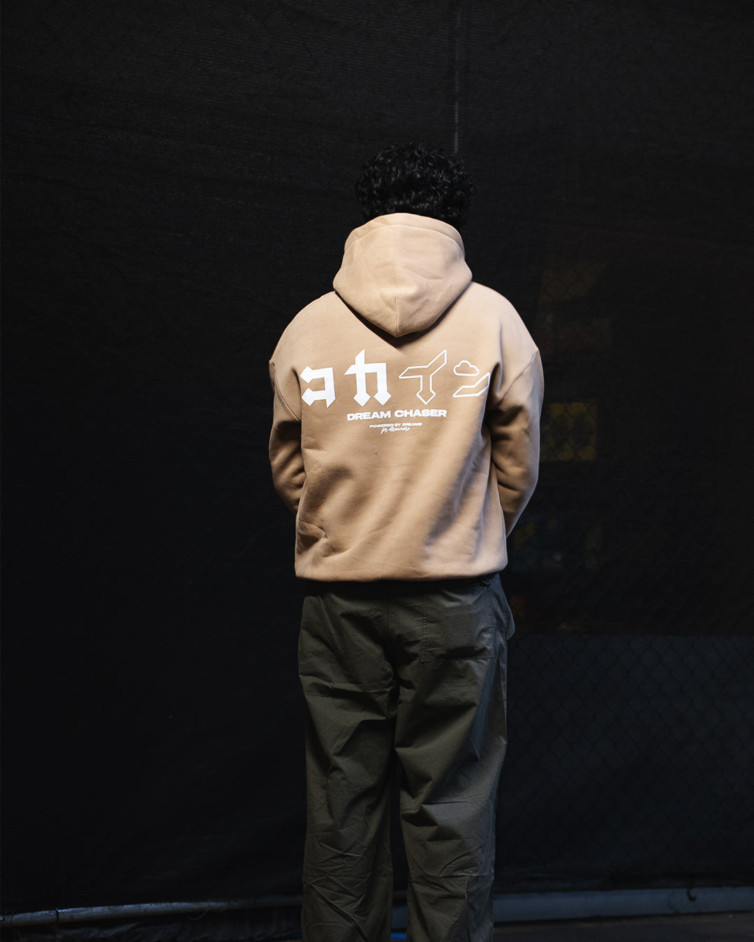 "Dream Chaser" Hoodie // Hojicha Latte