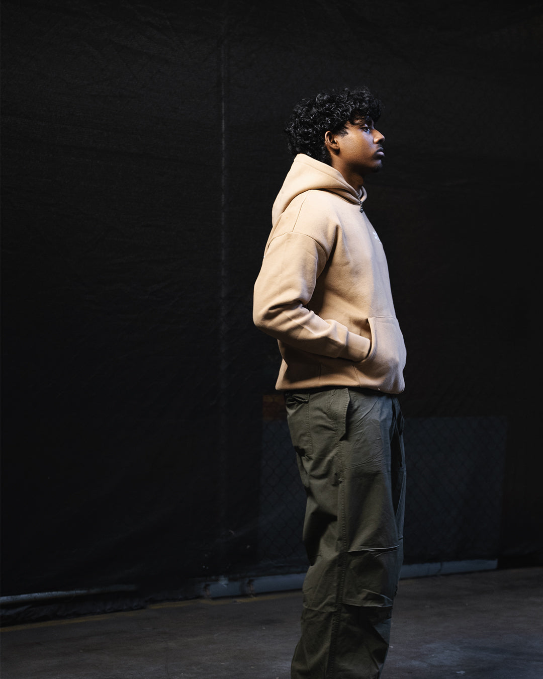 "Dream Chaser" Hoodie // Hojicha Latte