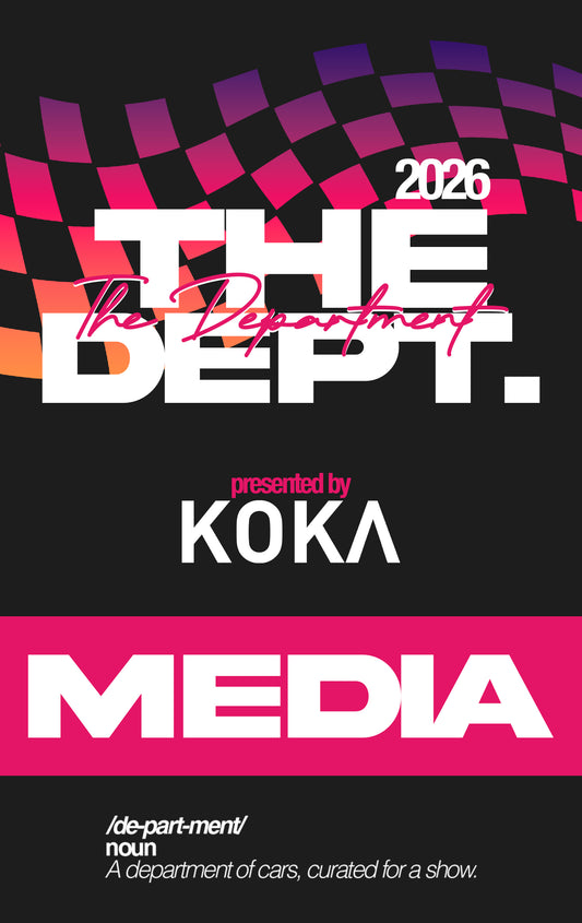The Department - The Car Show // MEDIA PASS