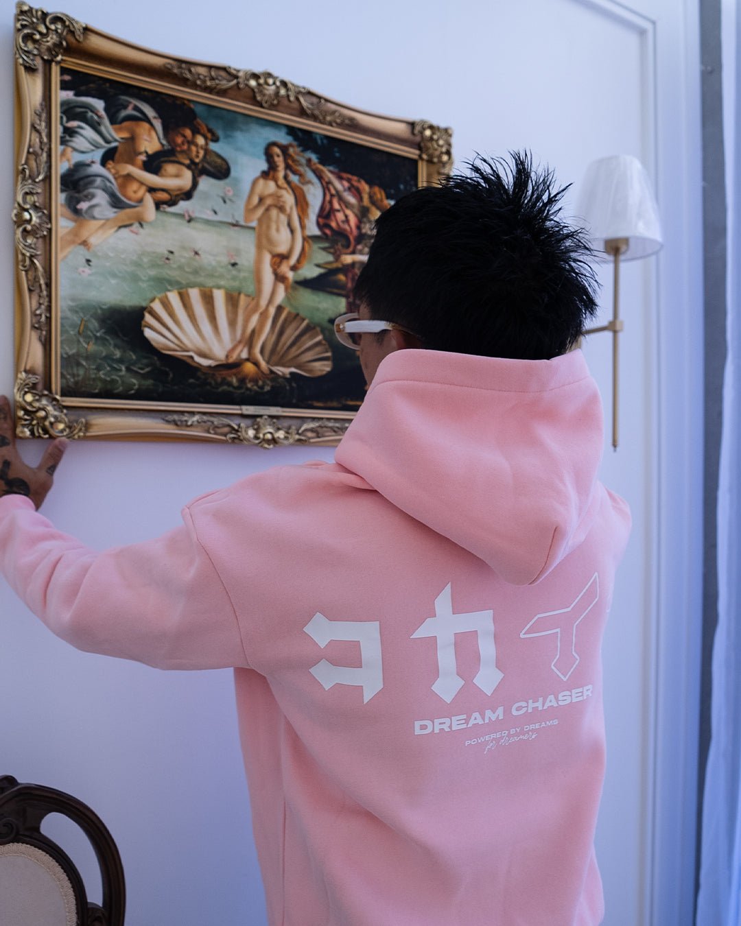 "Dream Chaser" Hoodie // Pastel Pink - KOKA Dept.