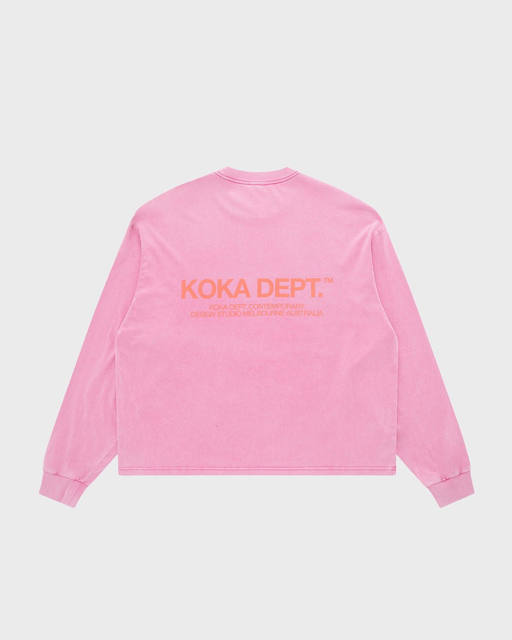 Core Washed Long Sleeve - Pink - KOKA Dept.