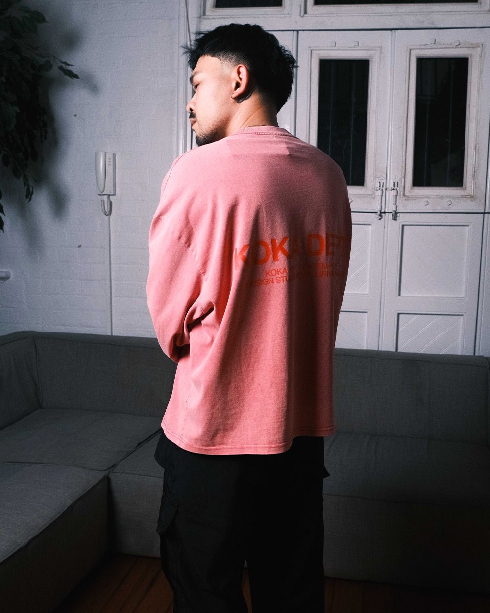 Core Washed Long Sleeve - Pink - KOKA Dept.