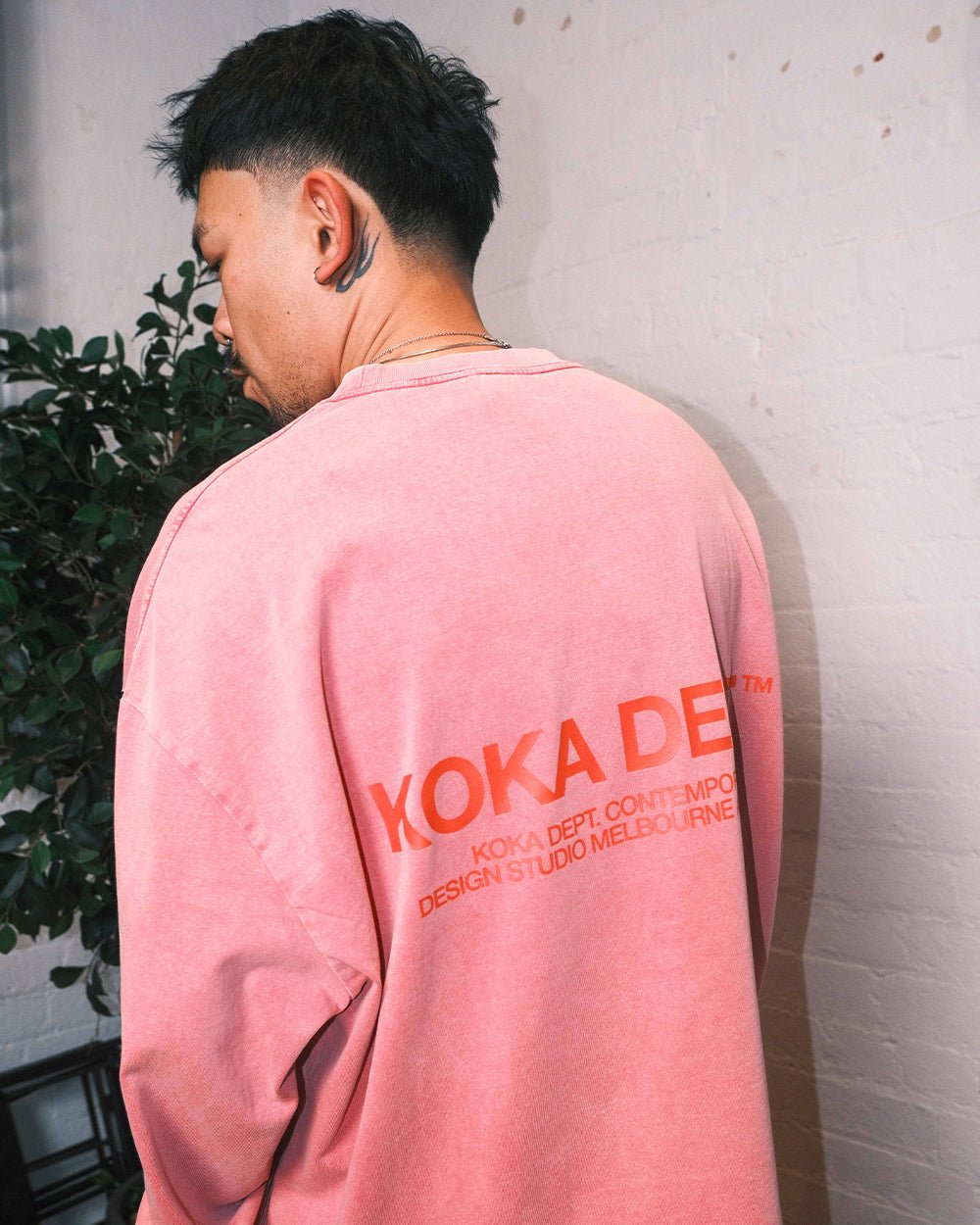 Core Washed Long Sleeve - Pink - KOKA Dept.
